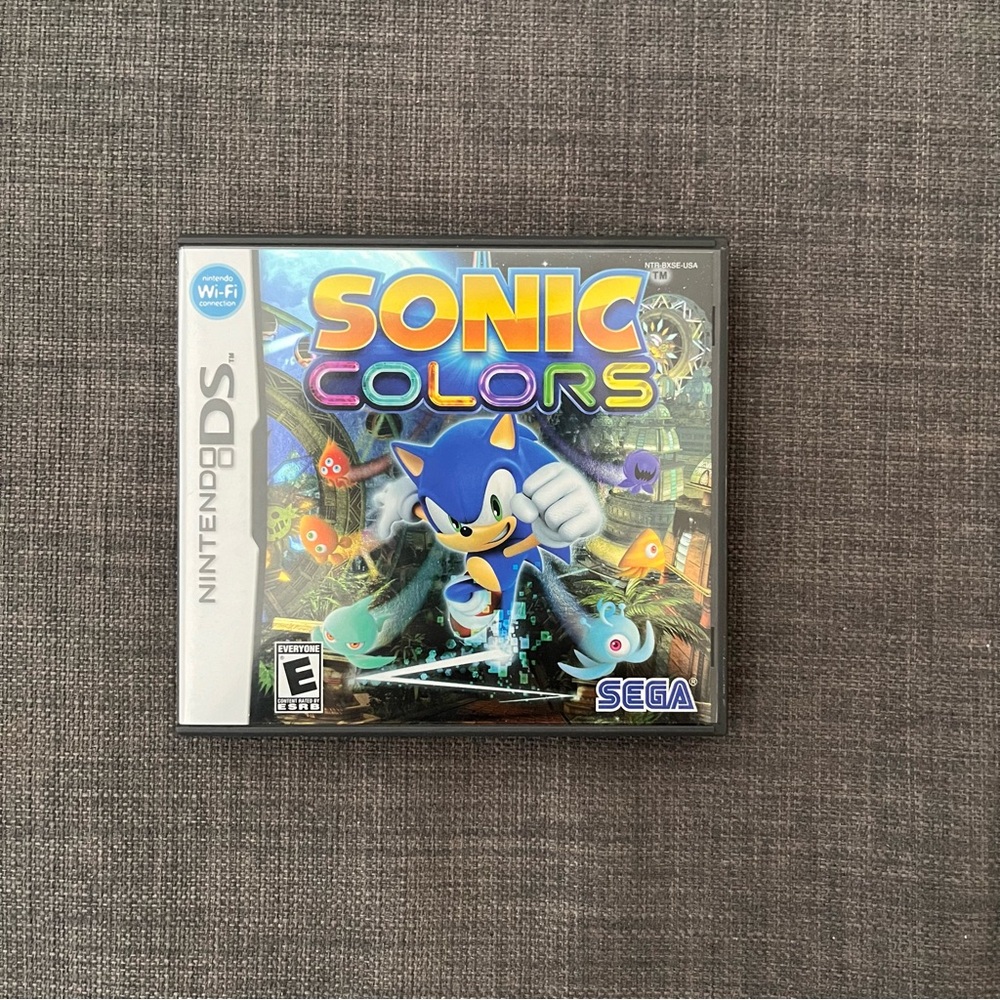 Sonic Colors Nintendo‎ DS Game Complete